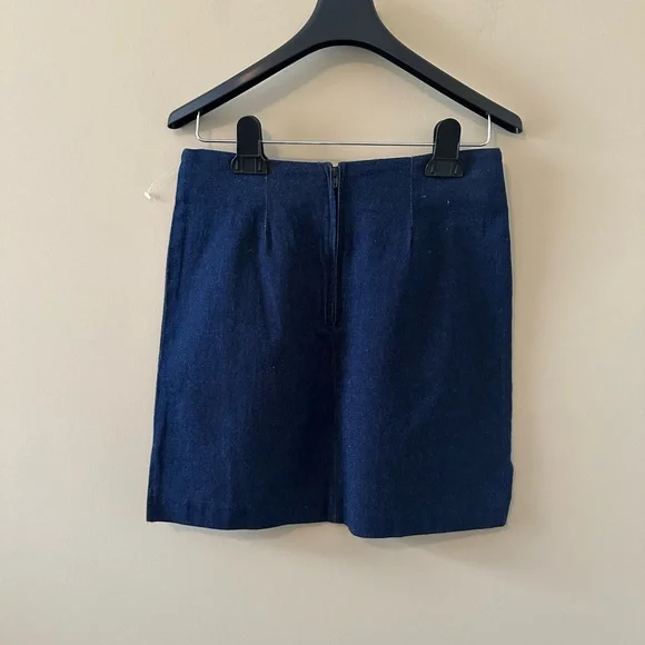 Streetwear Denim Skirt (Juniors) 🦋 - Picture 3 of 3